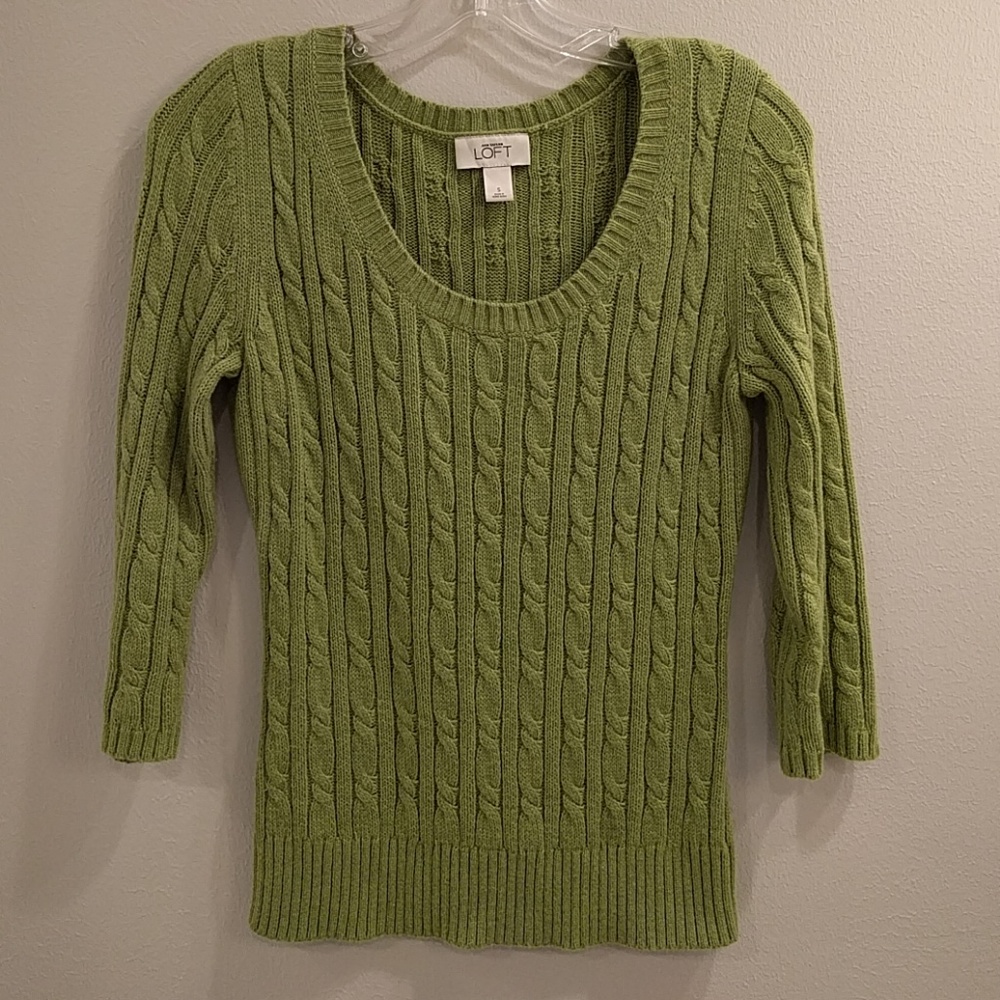 LOFT sweater: luxuriously soft, flattering, fun!